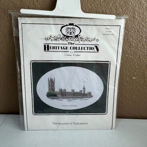 NEW The Heritage Collection The Houses of Parliament Cross Stitch Susan Ryder
